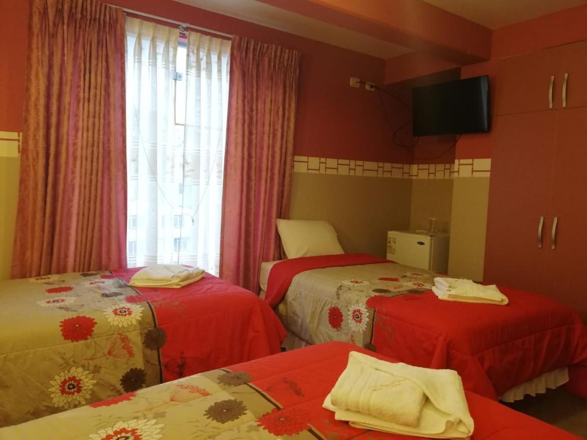 Hotel VIRGEN DEL SOCAVON Oruro Buitenkant foto