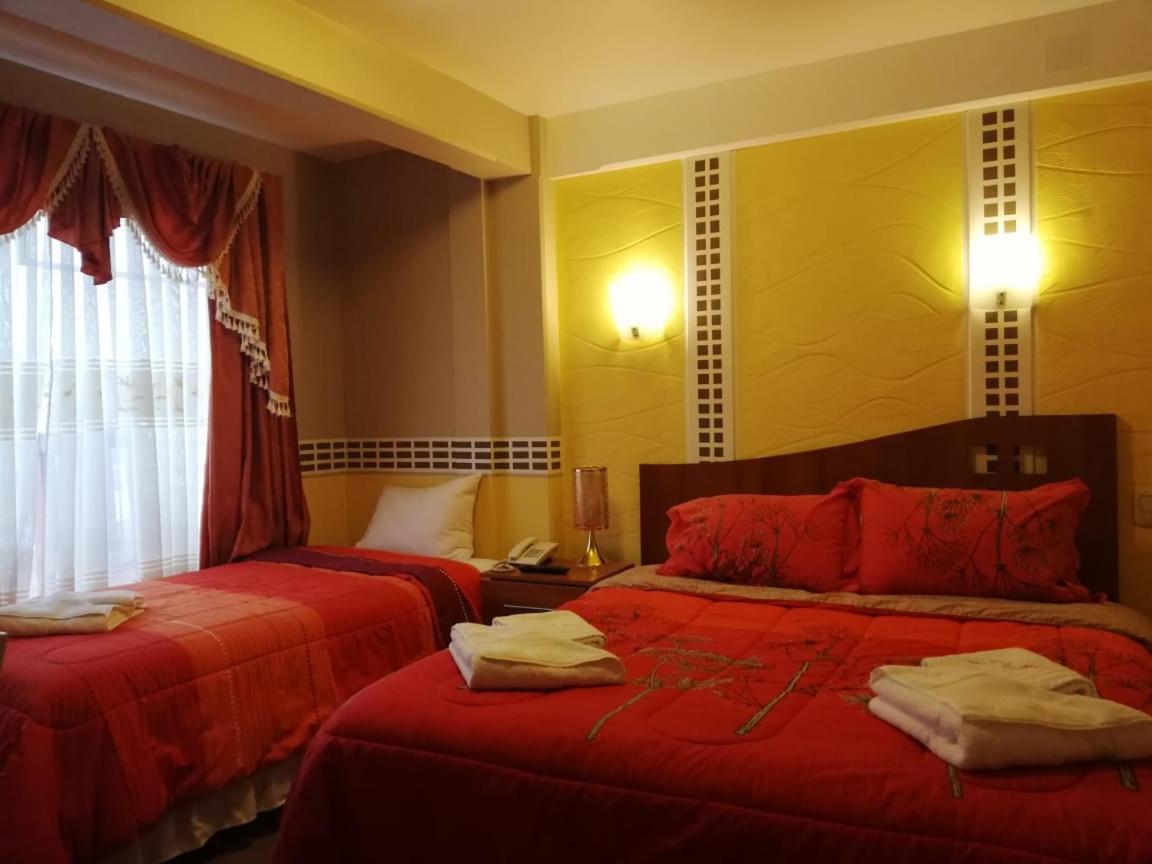 Hotel VIRGEN DEL SOCAVON Oruro Buitenkant foto