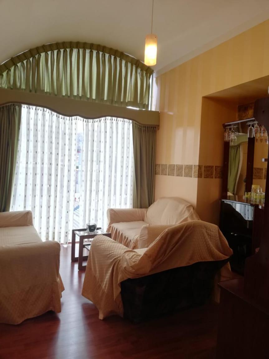 Hotel VIRGEN DEL SOCAVON Oruro Buitenkant foto