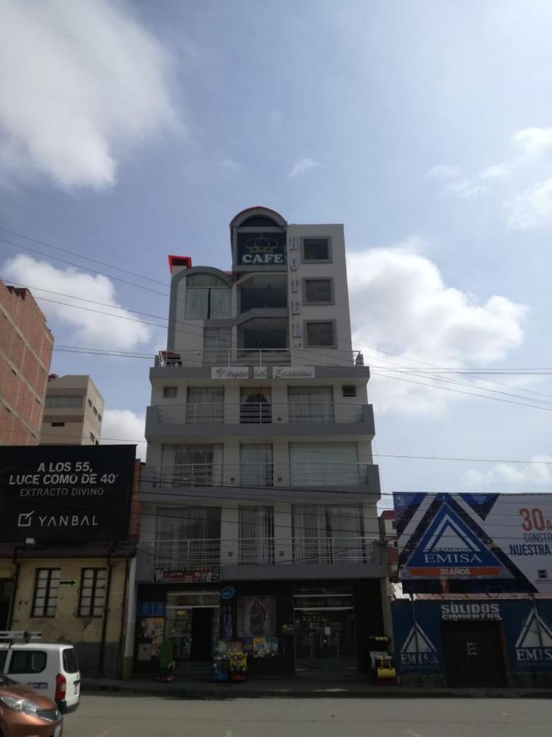 Hotel VIRGEN DEL SOCAVON Oruro Buitenkant foto